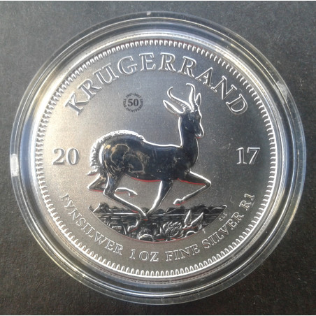 2017 1 Oz South African Krugerrand Reverse