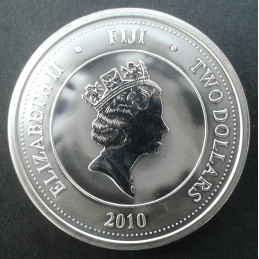 2010 1 Oz Fiji Taku/Turtle Reverse
