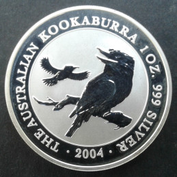2004 1 Oz Australian Kookaburra Obverse