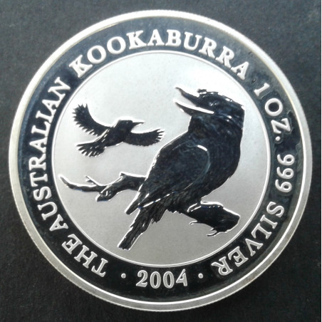 2004 1 Oz Australian Kookaburra Obverse