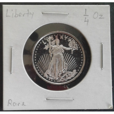 1/4 Oz St. Gaudens Replica Obverse