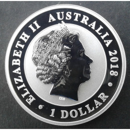 2018 1 Oz Australia Bird of Paradise Obverse