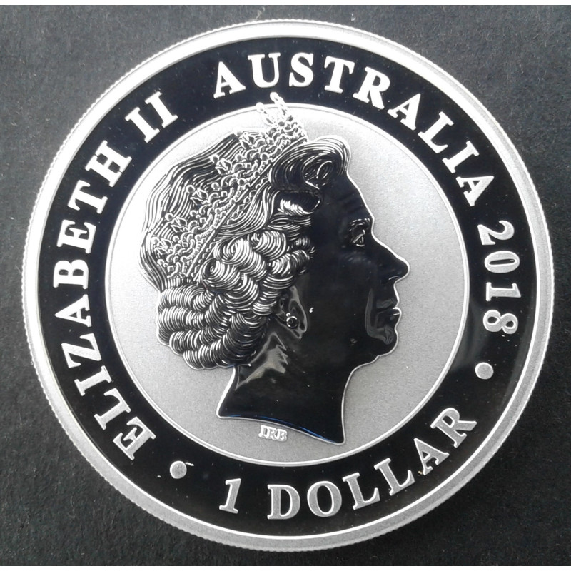2018 1 Oz Australia Bird of Paradise Obverse
