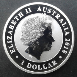 2018 1 Oz Australia Silver Swan Obverse