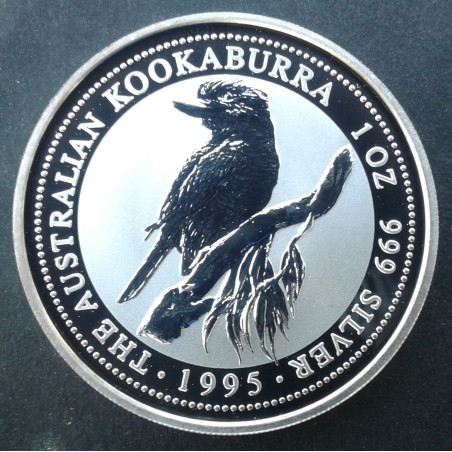 1995 1 Oz Australian Kookaburra Obverse