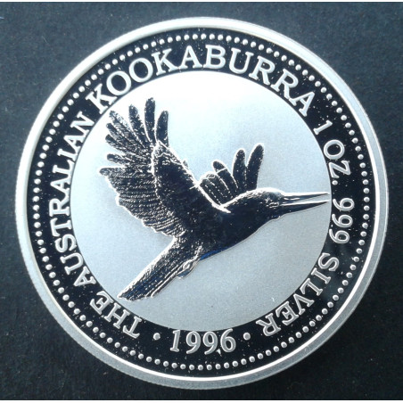 1996 1 Oz Australian Kookaburra Obverse