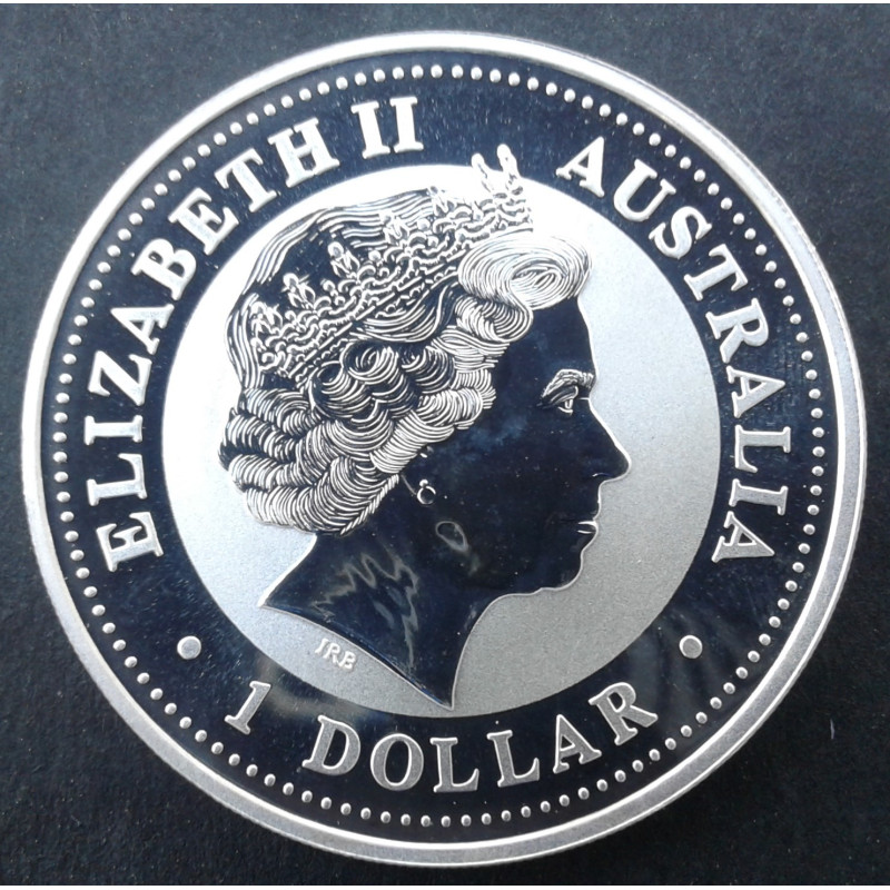 1999 1 Oz Australian Kookaburra Reverse