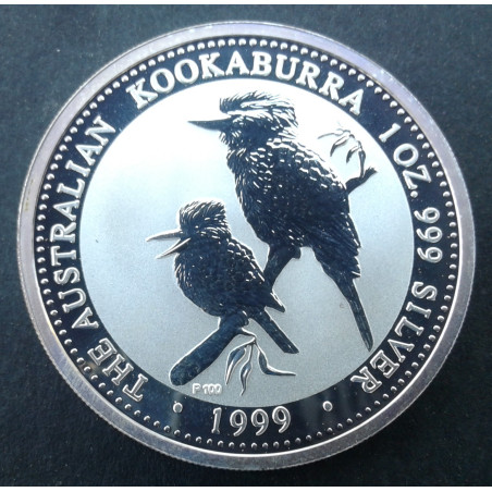 1999 1 Oz Australian Kookaburra Obverse