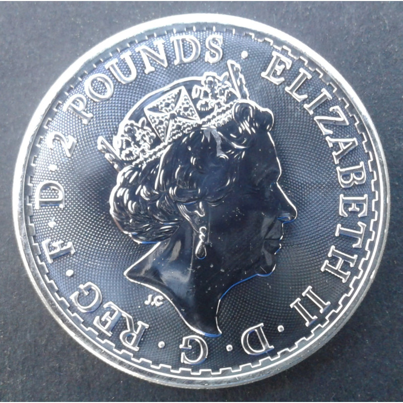 2022 1 Oz Great Britain Britannia Obverse