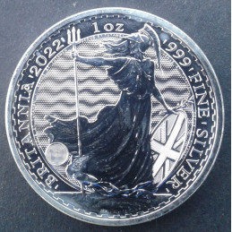 2022 1 Oz Great Britain Britannia Reverse