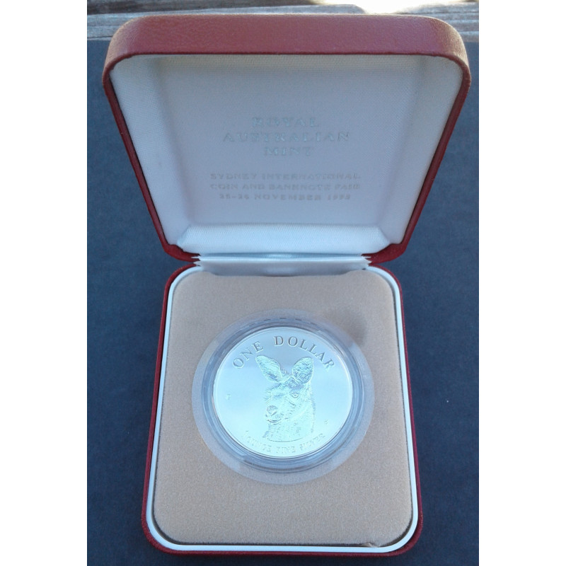 1995 1 Oz RAM Australian Kangaroo Sydney Fair 1