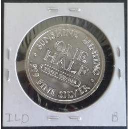 1/2 Oz Sunshine Mint Silver Eagle Reverse