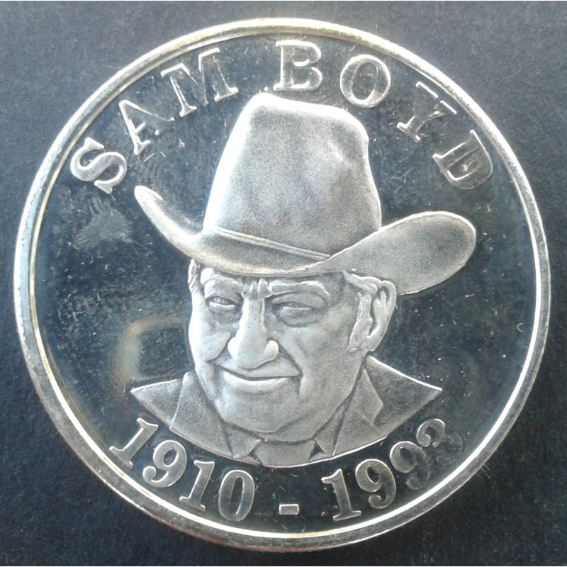 1993 1 Oz Sam Boyd Sam's Town Obverse
