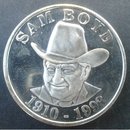 1993 1 Oz Sam Boyd Sam's Town Obverse