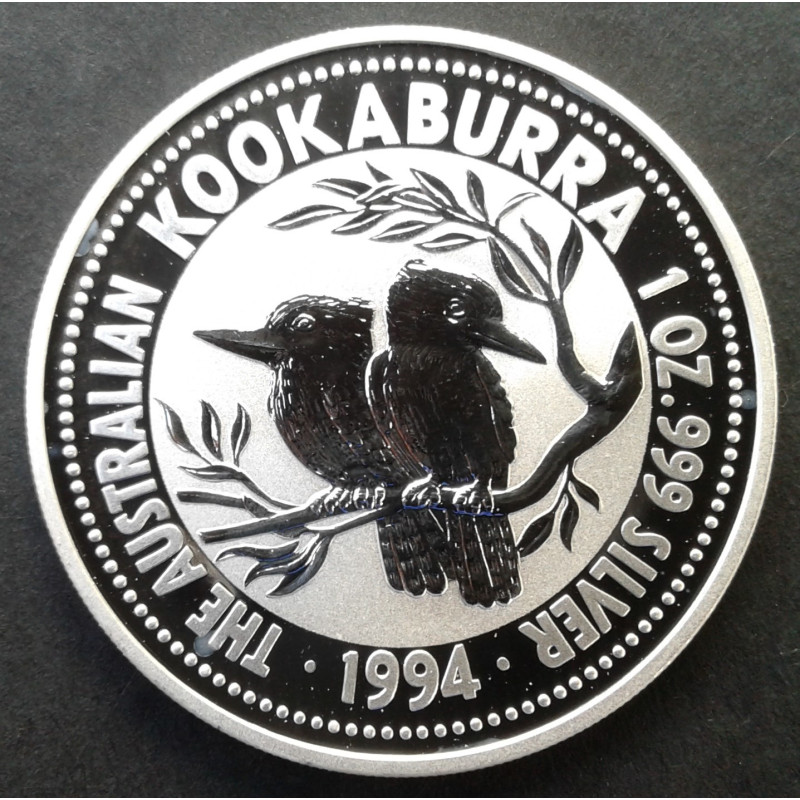 1994 1 Oz Australian Kookaburra Reverse