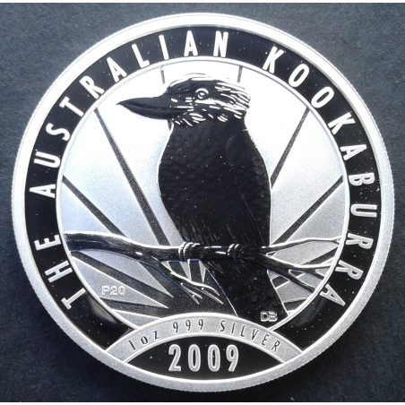 2009 1 Oz Australian Kookaburra Reverse