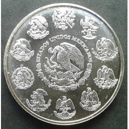 2000 1 Oz Mexican Endangered Species Otter Reverse