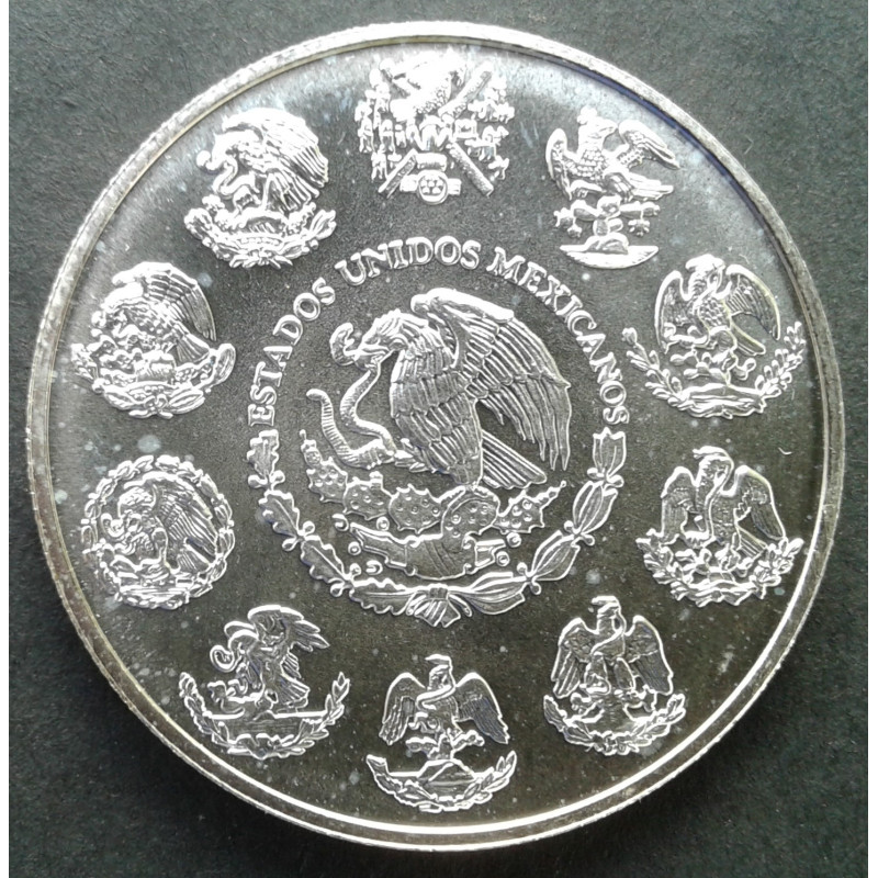 2000 1 Oz Mexican Endangered Species Otter Reverse