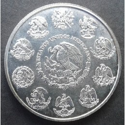 2000 1 Oz Mexican Endangered Species Antelope Reverse
