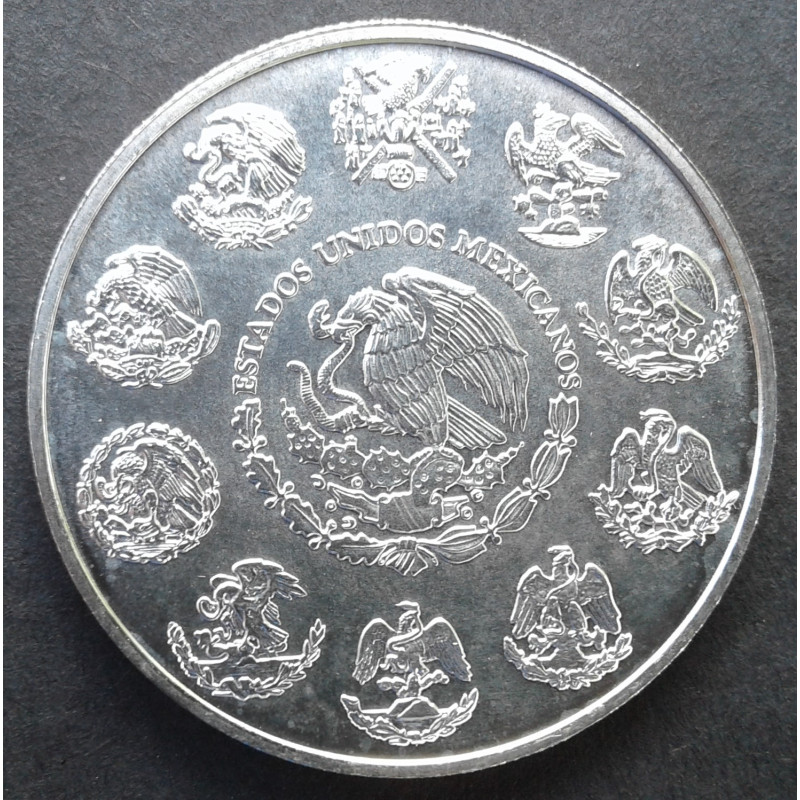 2000 1 Oz Mexican Endangered Species Antelope Reverse
