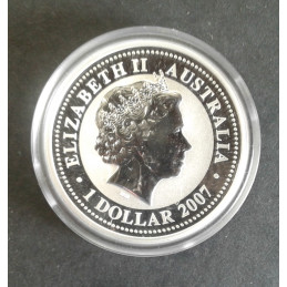 2010 1 Oz Australian Lunar Series 1 [Tiger] Reverse