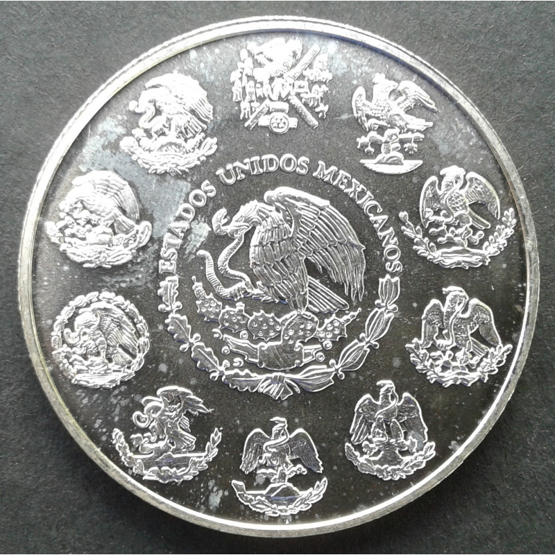 2001 1 Oz Mexican Endangered Species Bear Reverse