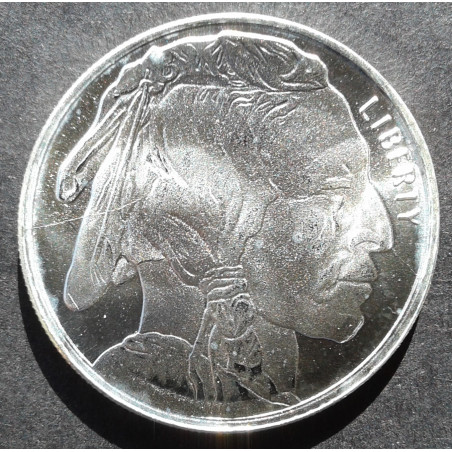 1/2 Oz Highland Mint Buffalo Nickel Obverse