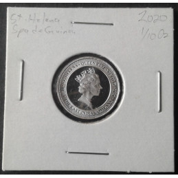2020 1/10 Oz St. Helena Spade Guinea Obverse