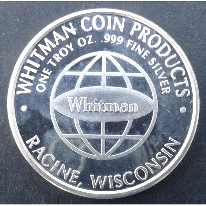 1990 1 Oz Whitman Red Book Reverse