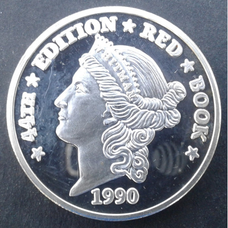1990 1 Oz Whitman Red Book Obverse