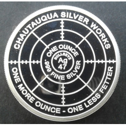 1 Oz Chautauqua Silver Works Time Series Shifting Gears Reverse