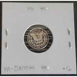 1896 1 Gram Morgan Replica Reverse