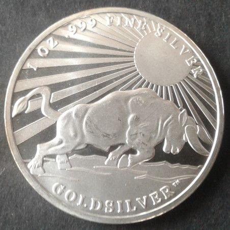 1 Oz GoldSilver Maximum Prosperity Obverse