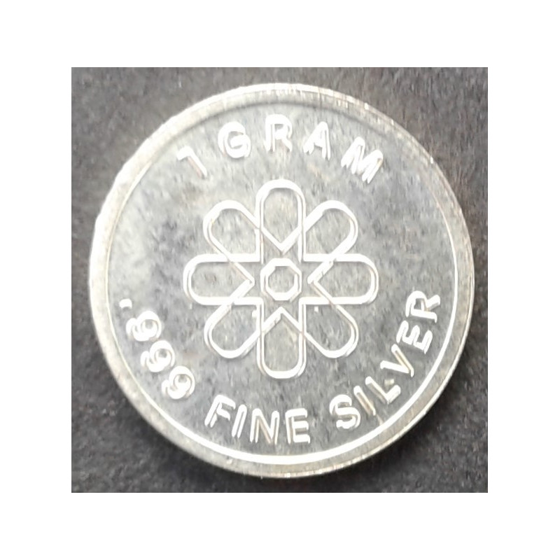 1 Gram USA Star Reverse