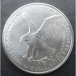 2022 1 Oz American Silver Eagle Reverse