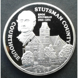 1983 1 Oz Stutsman Centennial Obverse