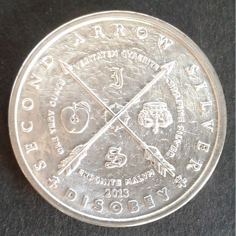 2013 1 Oz Second Arrow Manning Reverse