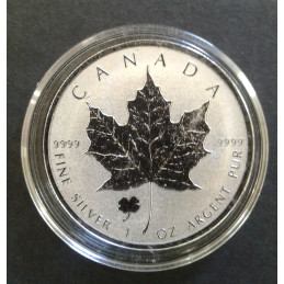 2016 1 Oz Canada Maple Leaf Shamrock Privy Obverse