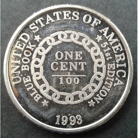 1993 1 Oz Whitman Blue Book Obverse