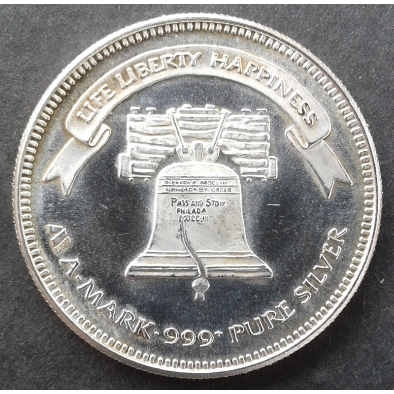 1988 1 Oz A-Mark Eagle Reverse