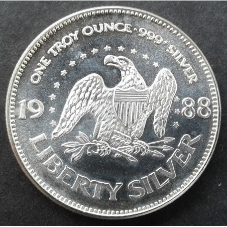 1988 1 Oz A-Mark Eagle Obverse