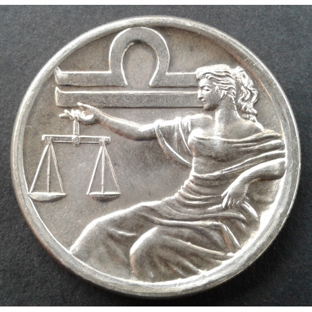 1983 1 Oz TenTex Libra Obverse