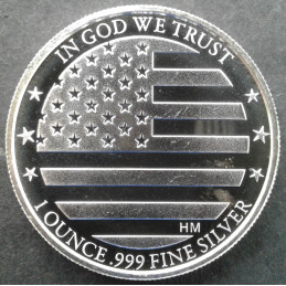 2020 1 Oz Highland Mint Donald Trump Reverse