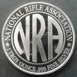 2022 1 Oz Highland Mint NRA Obverse