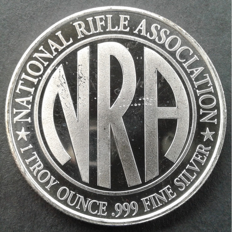 2022 1 Oz Highland Mint NRA Obverse