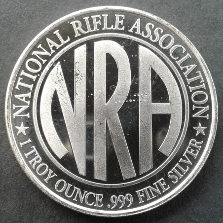 2022 1 Oz Highland Mint NRA Obverse