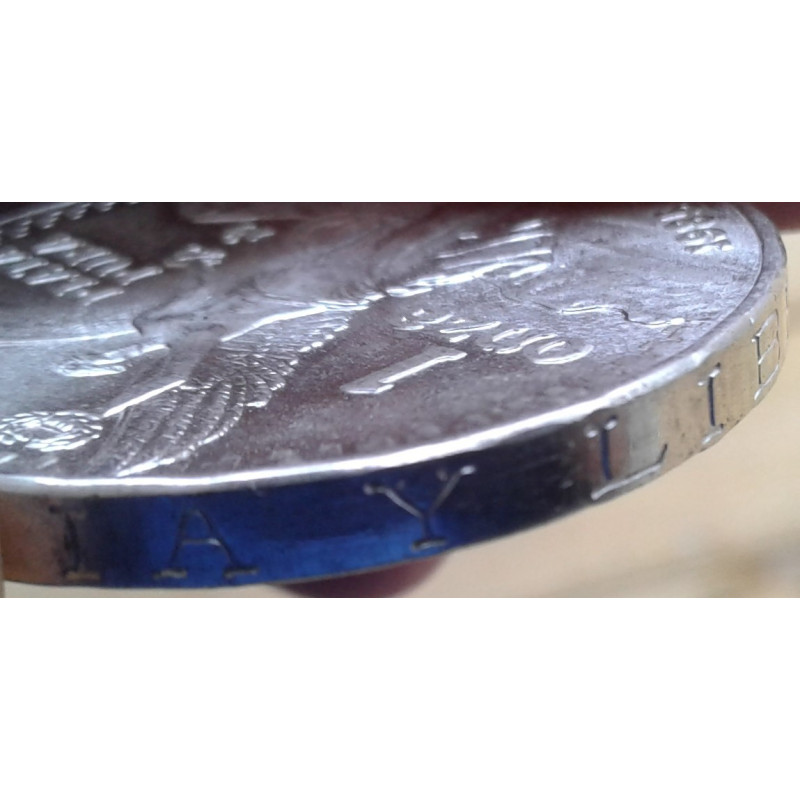 1985 1 Oz Mexican Libertad Type 2 Edge