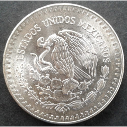 1985 1 Oz Mexican Libertad Type 2 Reverse
