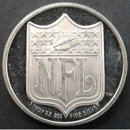 1993 1 Oz Enviromint Phoenix Cardinals NFL Obverse