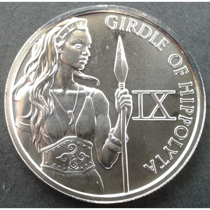 1 Oz Provident Metals Hercules Girdle of Hippolyta Obverse